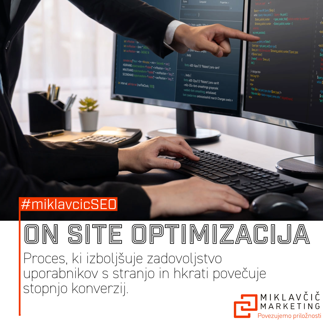 on site optimizacija