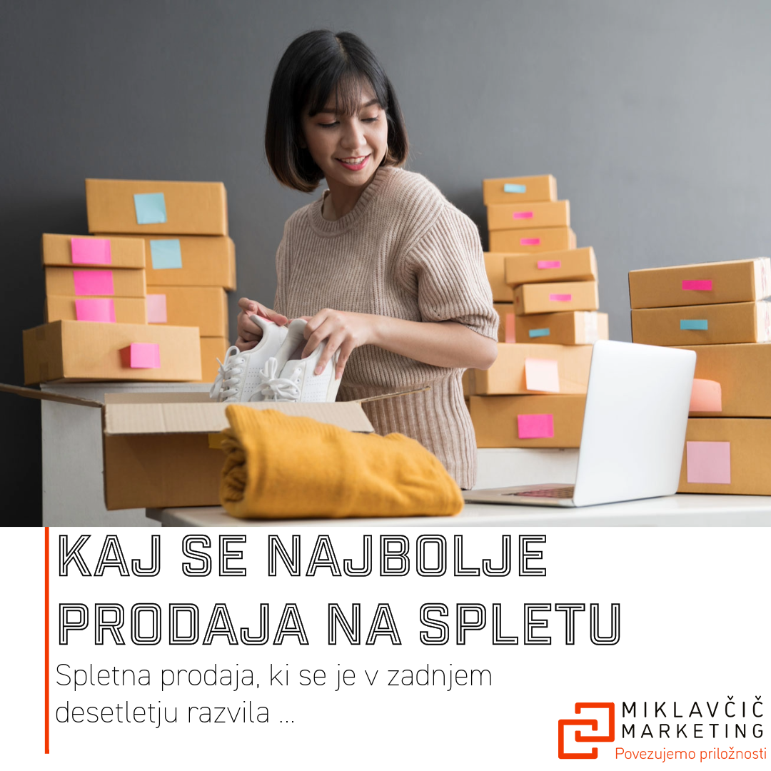 kaj se najbolje prodaja online